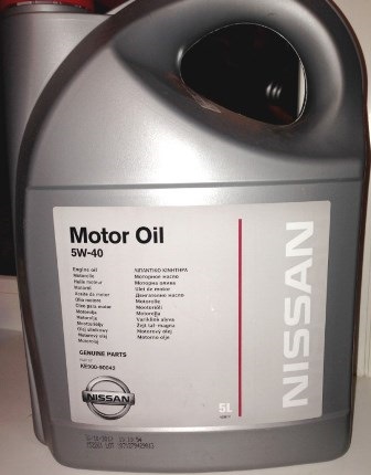 NISSAN Motor Oil 5W-40