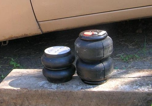 Установка пневмоподвески своими руками